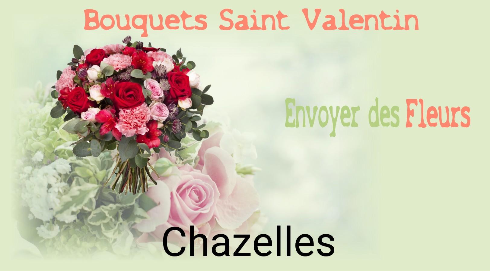 Roses de Saint-Valentin livrées à Chazelles